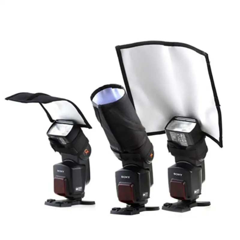 Fotografický difúzovač fotografovanie Flash Flash Reflektor Photography Speedlight Softbox pre Nikon Metz Olympus Sony Cameas Difusor Flash