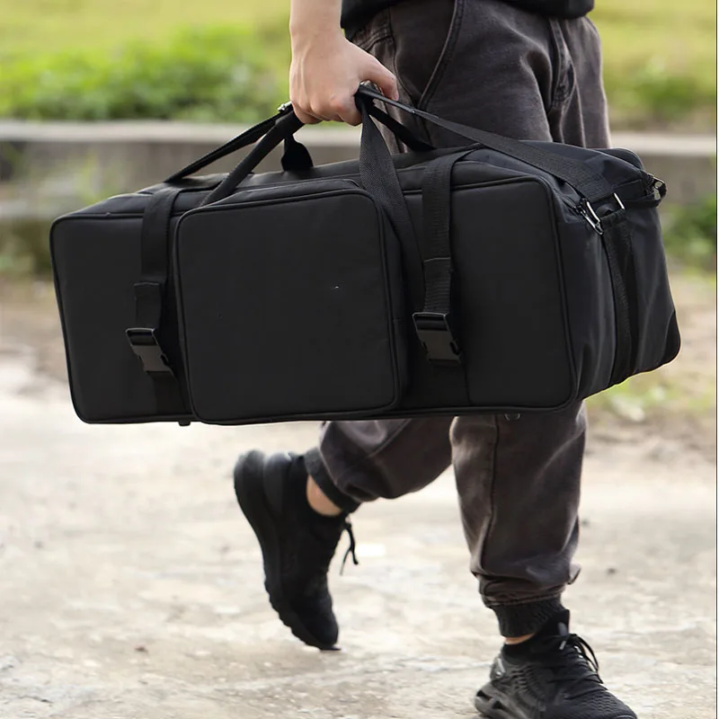 Fotografický prenosný vrecko pre flash LED VIDEO VIDEO SVETLO TREDOD Svetlo prenosný úložný vrecko s jednou vrstvou Oxford Camera Bag