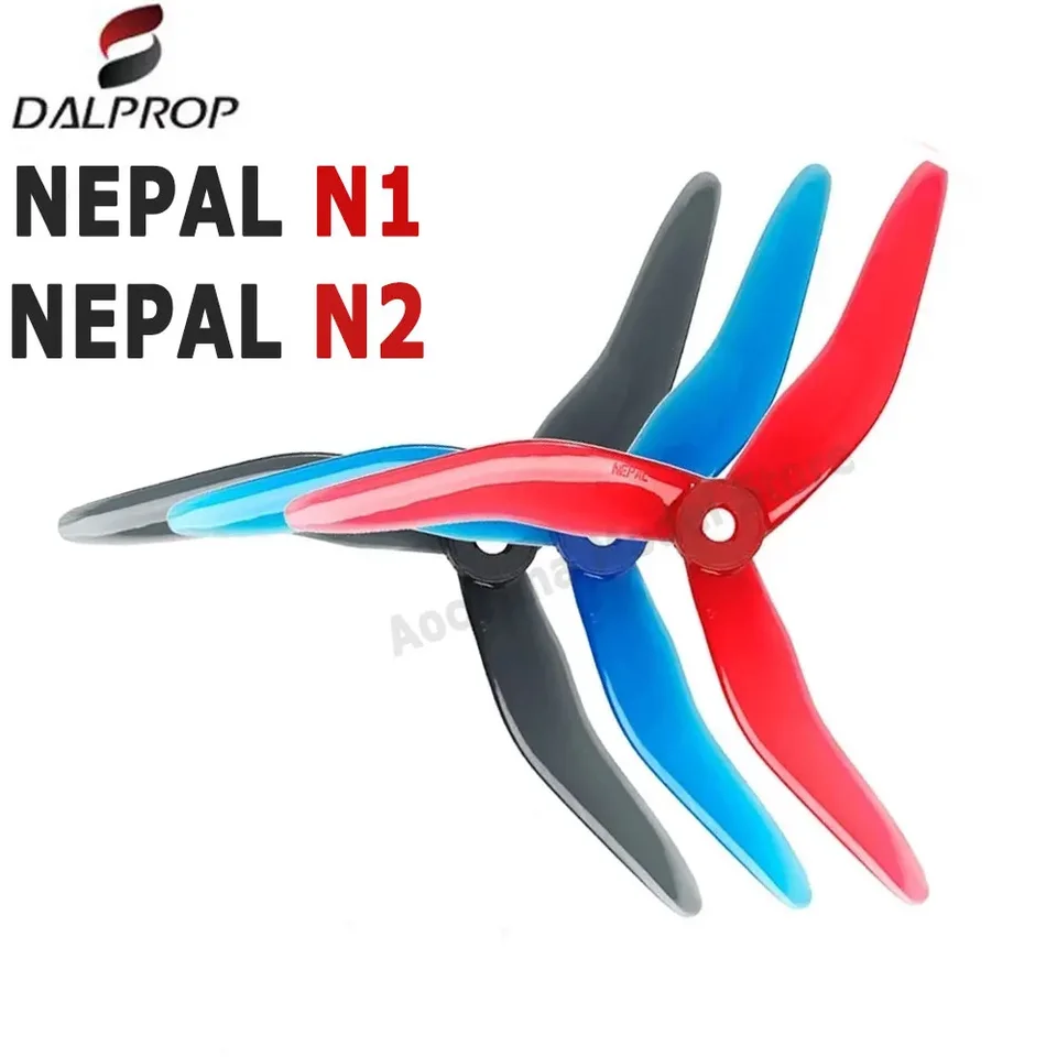 Foxeer Dalprop Nepal N1 5143 N2 T5142,5 3 Blade FPV vrtuľa CW CCW Popo Freestyle pre RC Drone FPV Racing