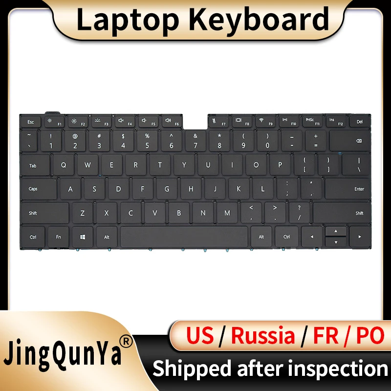 FR/UK/PO/RU/NE/Be Backlit NAPOHOP Klávesnica pre Huawei Matebook X Pro Mach-W19C/W29BL machc-wae9lp wah9lp machd-wfe9q