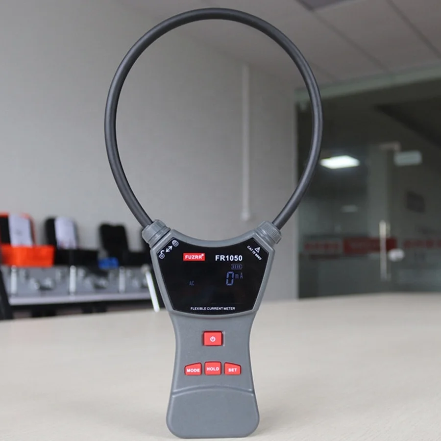 FR1050E Tester Tester 10000A Veľký flexibilný digitálny svorka AC DC 1000V DETEKTOR PLNOČNÉHO Dĺžky cievky 950 mm