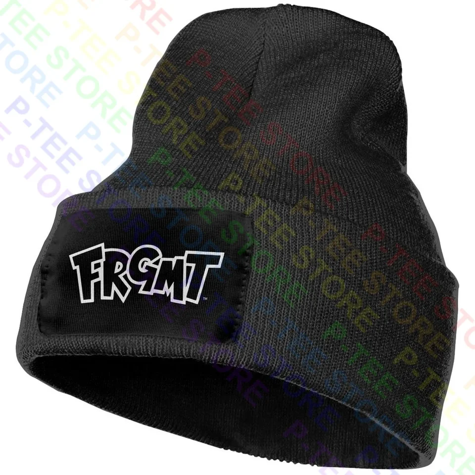 Fragment dizajn dsmny hiroshi fujiwara box logo japonské pletené čiapky čiapky čiapky čiapky unisex nastaviteľné