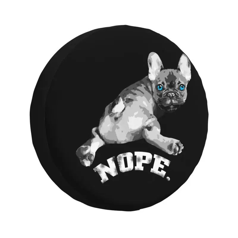 Francúzsky buldog nope rezervné koliesky pre Mitsubishi pajero 4wd SUV Custom Cute Pet Dog Pneutor Protector 14 