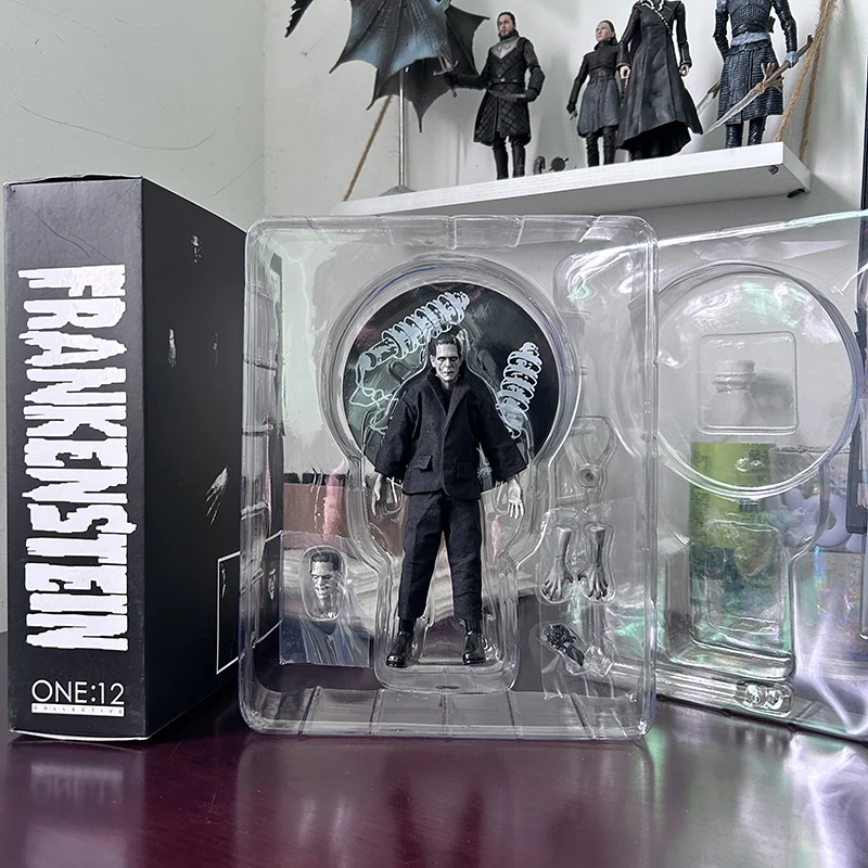 Frankenstein Mezco Mezco Mezco Mary Shelley One: 12 Frankenstein PVC akčná figúrka HORROR HORROR HALLOWEEN DARKY
