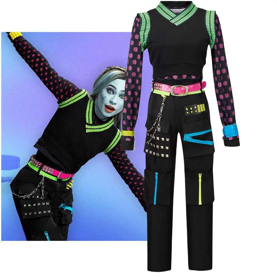 Frankie Stein Cosplay kostým pre ženy dievčatá Cosplay outfit halloween kostým