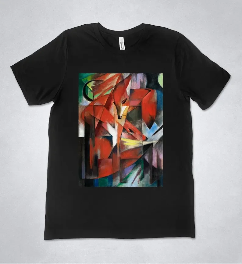 Franz Marc The Foxes Expressionistic Art Tirla