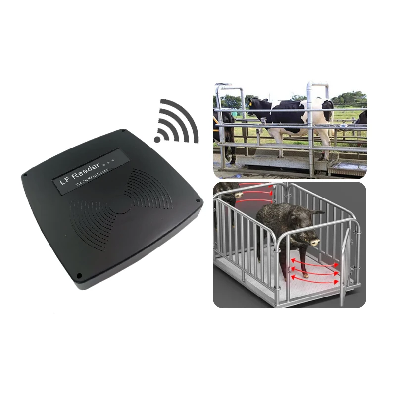 FRD6100 FDX-B 134.2KHz RFID Readers Microchip Readers Stacionárny panel čítačka/brána/brána/anténa pre kravu