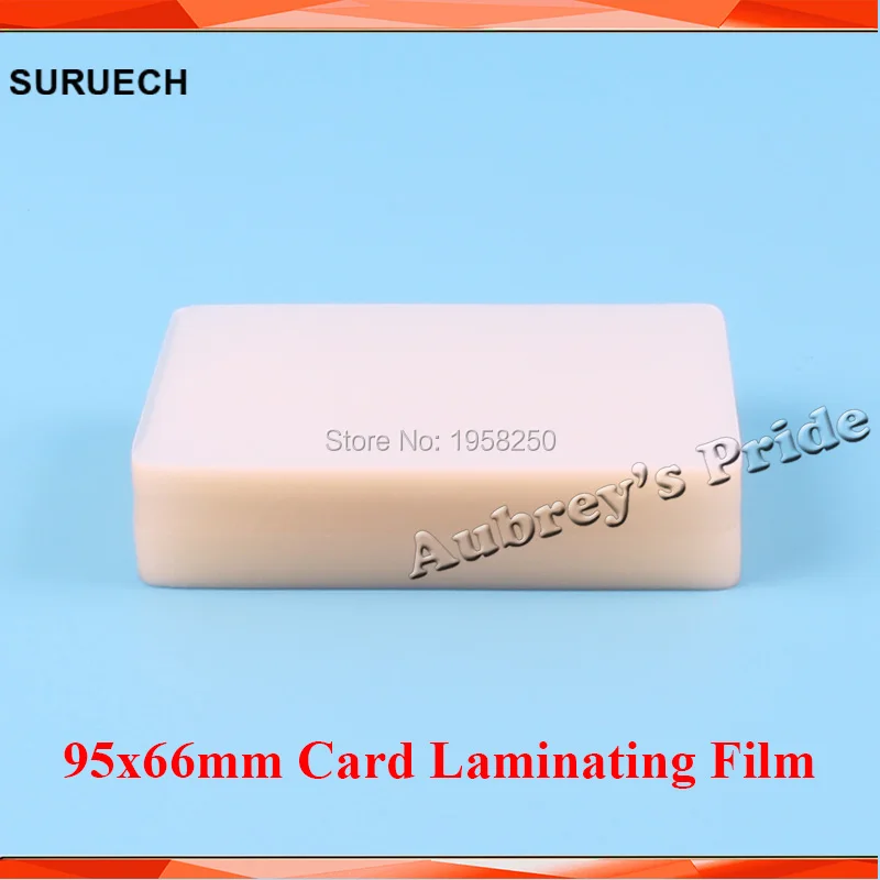 FRE CP Niektoré tenké 50 -MIC (2MIL) 100ks 95x66 mm PVC Clear Glossy 2flaps Laminating Petch Name Card Card Ochrana pre horúce laminátor