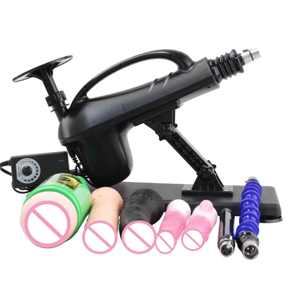 Fredorch Automatic Sex Machine s 3xlr dildo pre ženy masturbácia Láska hračky Pumpovanie pištole pre pár mužov