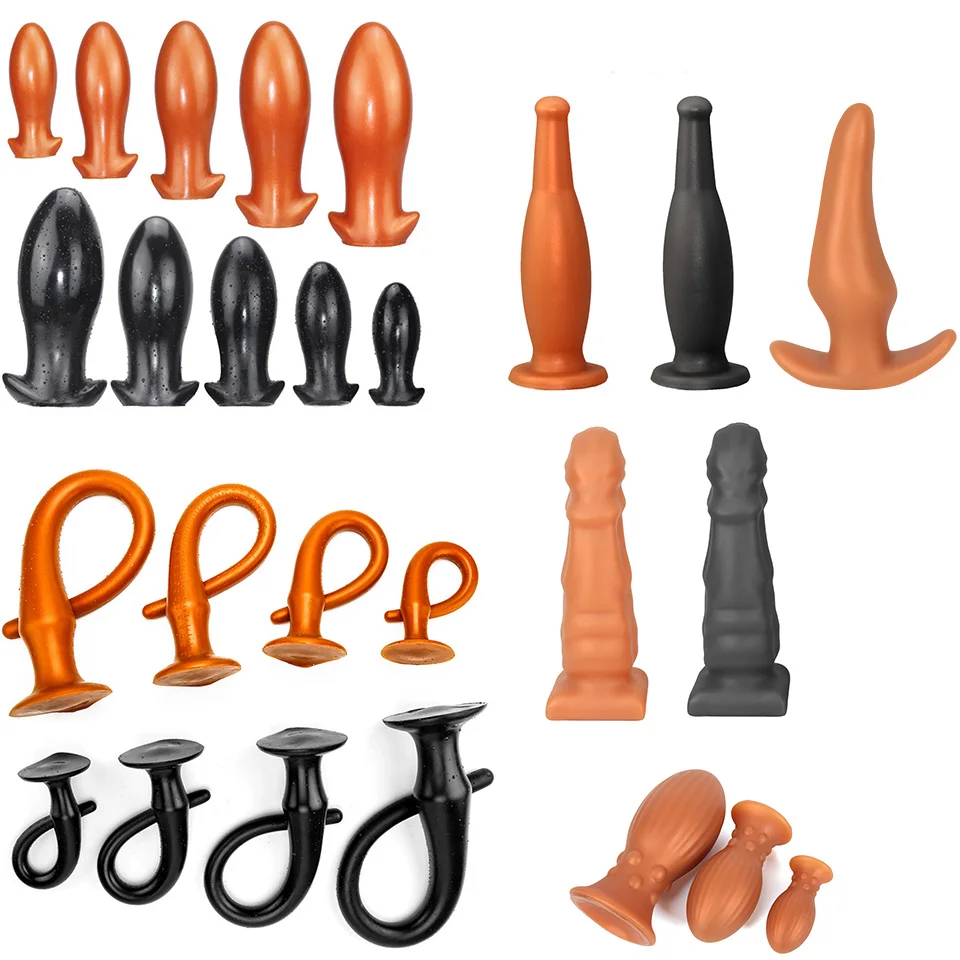 Fredorch Liquid Silikone Dildo Pripevnenie pre zbraňový análny zadok stimuluje G-Spot pre ženy sexuálne hračky pre človeka Rôzne veľkosti