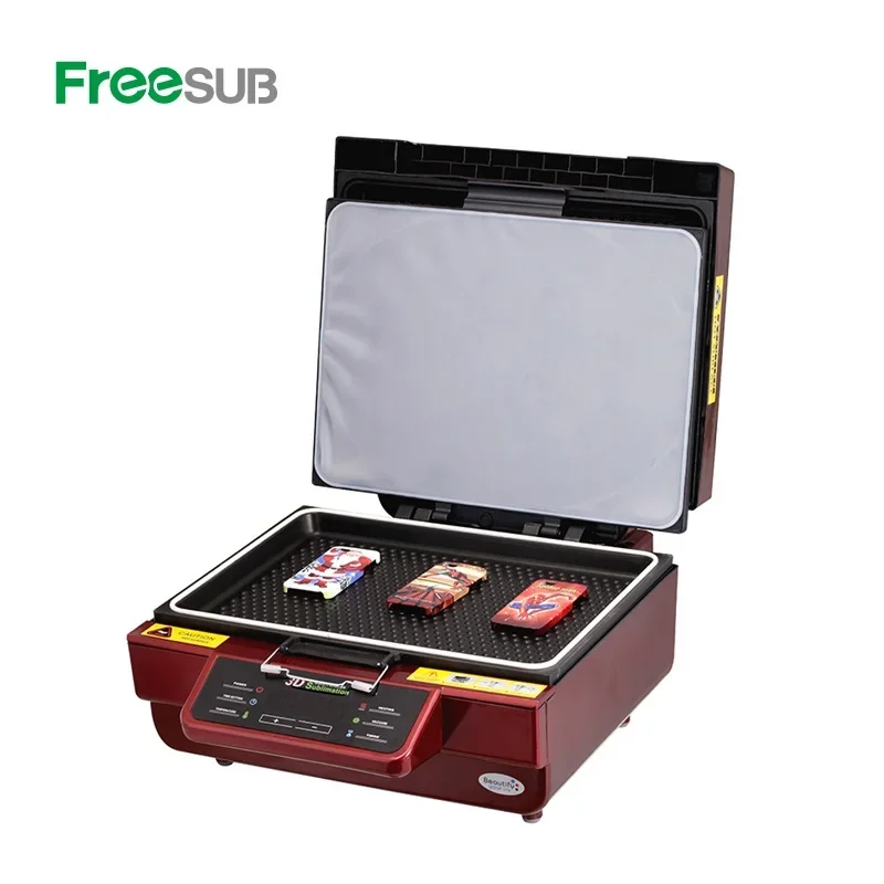Freesub 3D sublimation vákuum tepelného lisu stroj mobilný telefón puzdro pre tlač St3042