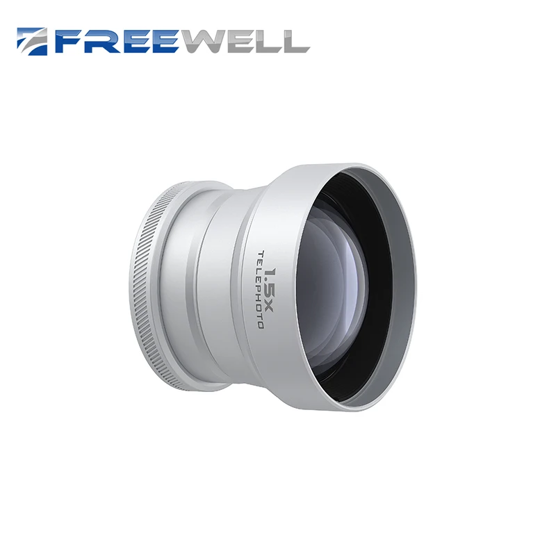 Freewell Nový štýl Fujifilm HD 1,5x teleobjektív pre fotoaparáty Fuji X100VI a X100V Photography
