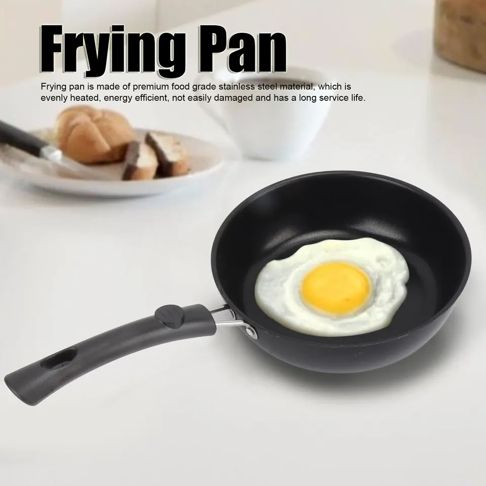 Fring Pan Professional zabraňuje paličke odolnosti so škvrnami ľahký dym z nehrdzavejúcej oceľovej panvice pre domácu reštauráciu Frying Pank