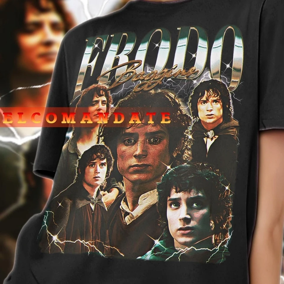 Frodo Baggins košeľa frodo baggins Vintage košeľa frodo baggins retro 90s tričko frodo baggins bootleg tmel frodo baggins sveter