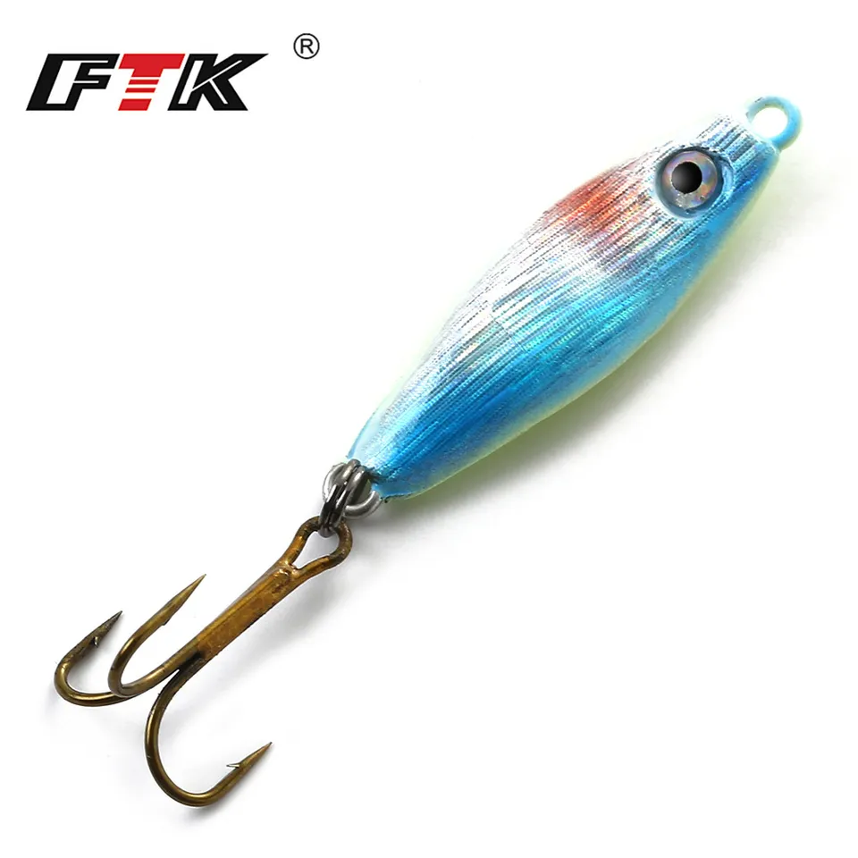 FTK 3KS/Lot Winter Ice Fishing Hápa exponovaná mini hlava háčiky prípravky návnady Rybárske háčiky umelé návnady Rybárske náradie Pesca