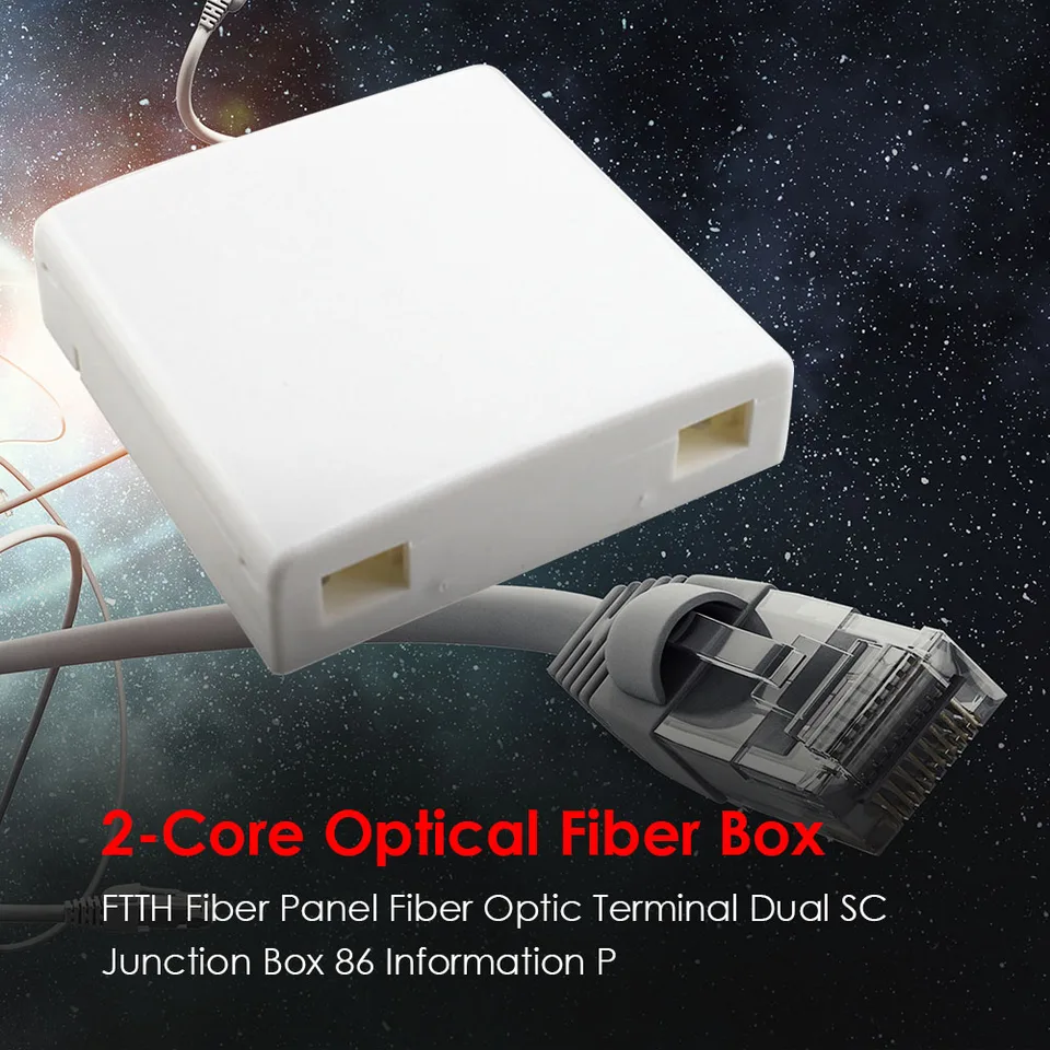 FTTH FIBRE PANEL Terminál stena Montážny vlákno z optického spojovacieho skrinky