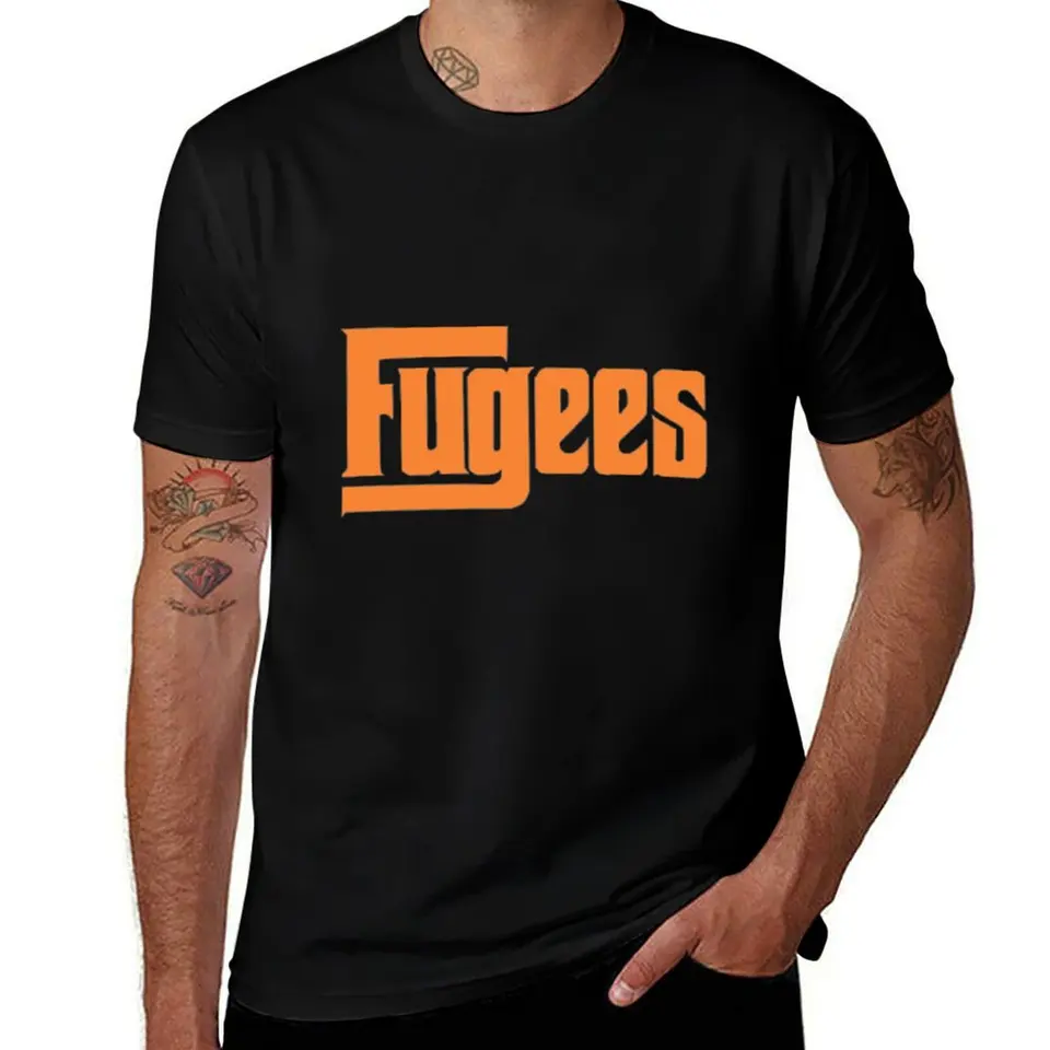 Fugees - Lauryn Hill, Wyclef, tričko skóre logo luxusný muž potia anime košele muži