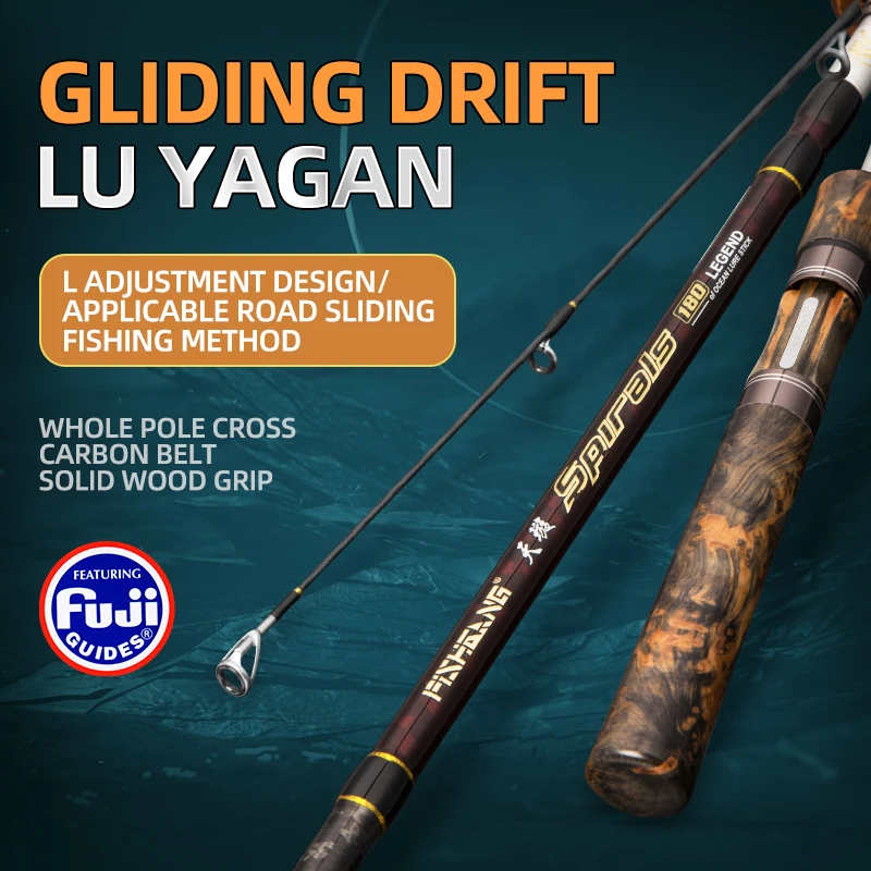 Fuji UltraLight Carbon Fishing Rybing Toder Ro Spinning Rods veľké vodiace príručky z rukoväte Lure Lure 1,68 m 1,8 m 1,98 m 2,13 m 2,28 m 2,4 m