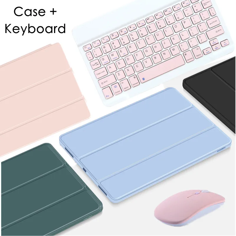Funda for Lenovo Tab M10 plus 3. gen 10.6 Tablet Puzdro kremíka pre xiaoxín PAD 2022 10.6 Kryt Klávesovým myšou Kórejčkou