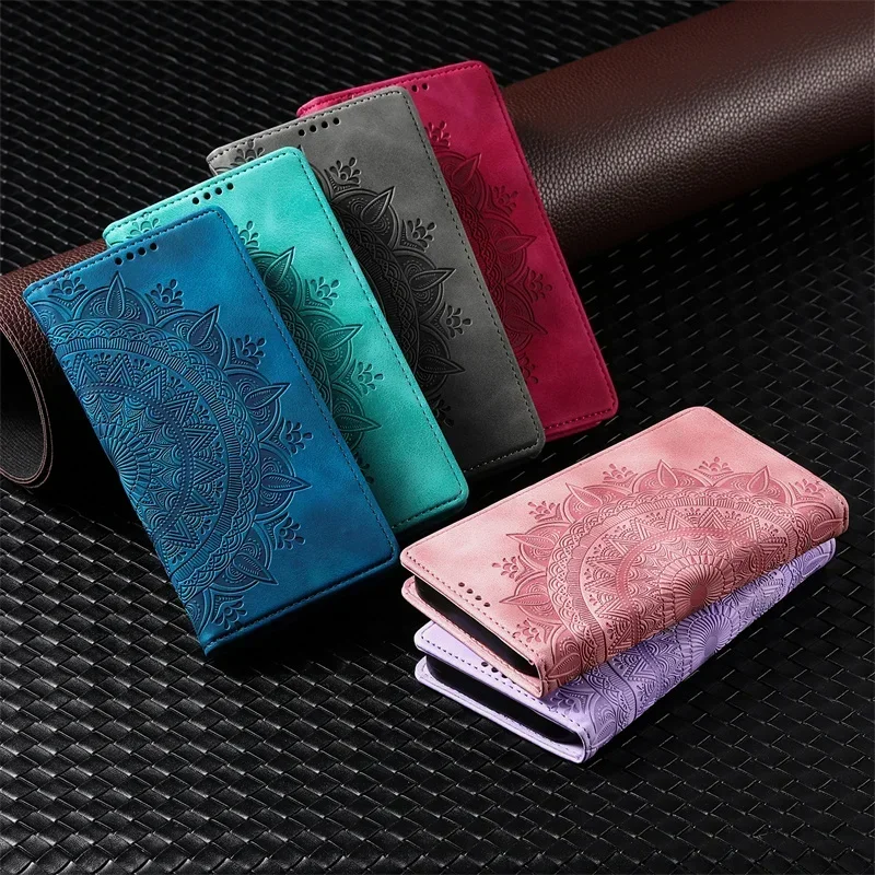 Funda Moto E14 G85 G84 G54 Power E13 Totem Flip Case pre Motorola Edge 50 Ultra 50Pro G04 G24 G34 G14 G13 Magnetický kožený kryt