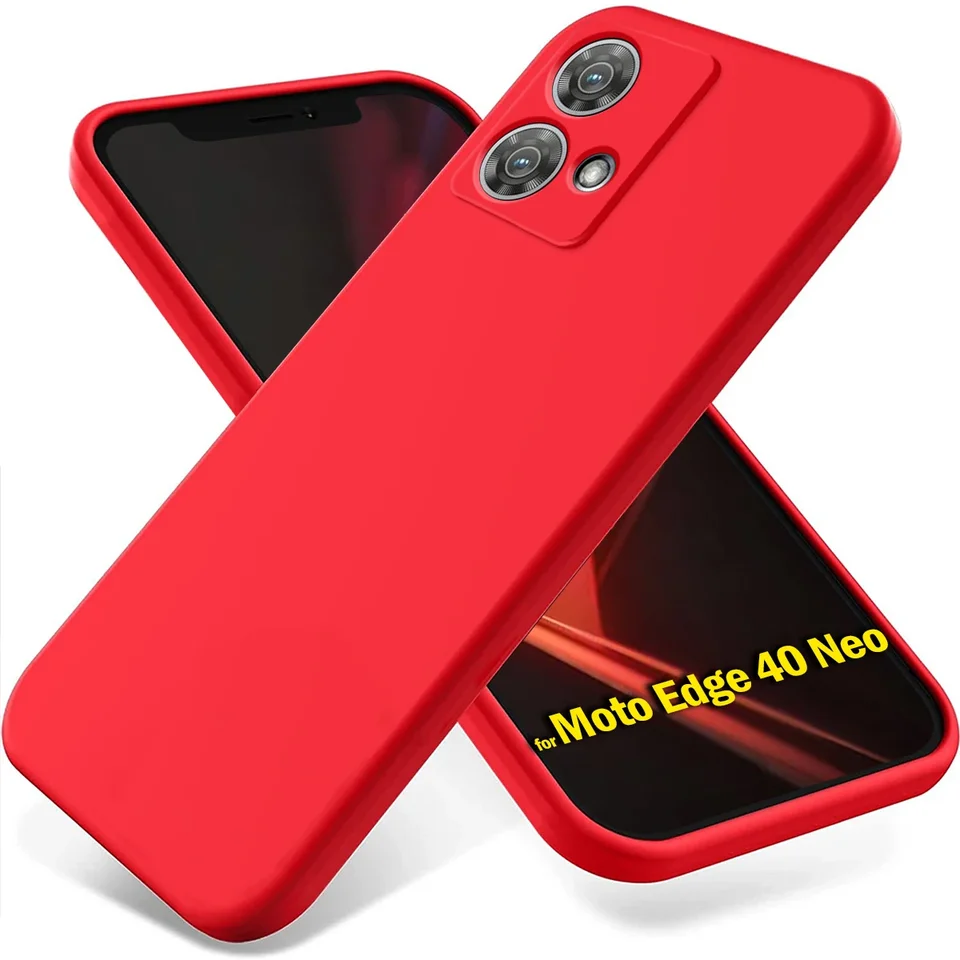 Funda pre Motorola G54 5G puzdro na ochranu kvapalného silikónového popruhu pre Motorola Moto G14 G54 G84 Edge 40 Neo 40 Pro Capa