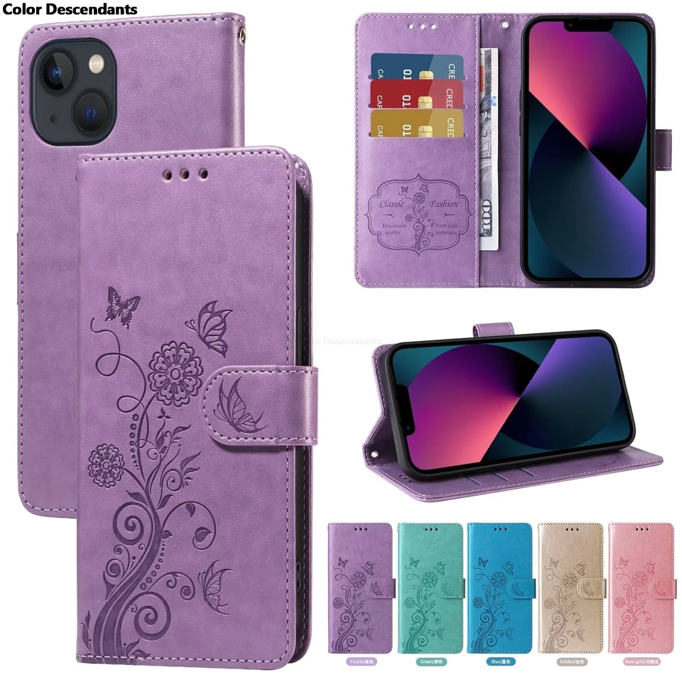 Funda Realme C67 C65 C61 C63 C55 C53 C35 POZNÁMKA 50 60 FLOW PASE pre Realme 12 13 Pro P1 12x PASE FLOWER WALLET Kryt kožený telefón