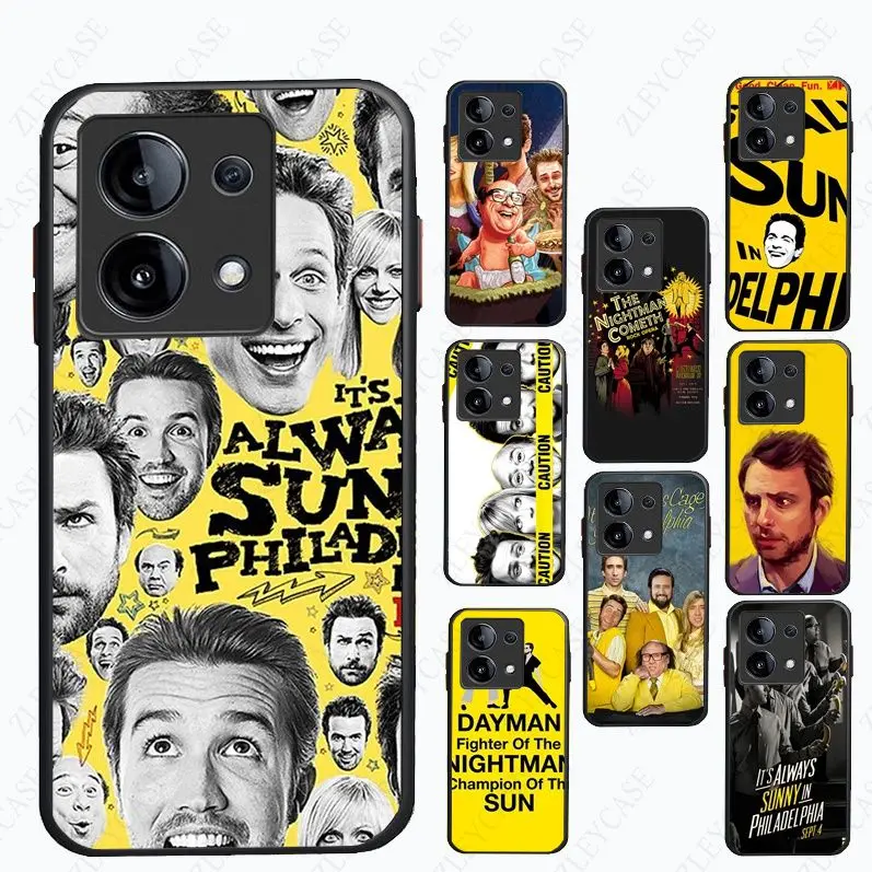 Funda TV vždy slnečné vo Philadelphii pre Xiaomi Redmi Note13Pro Note12Pro 11Pro Note10pro 9Pro 8Pro 9S 8T K40 12C 10C 9C Prípady