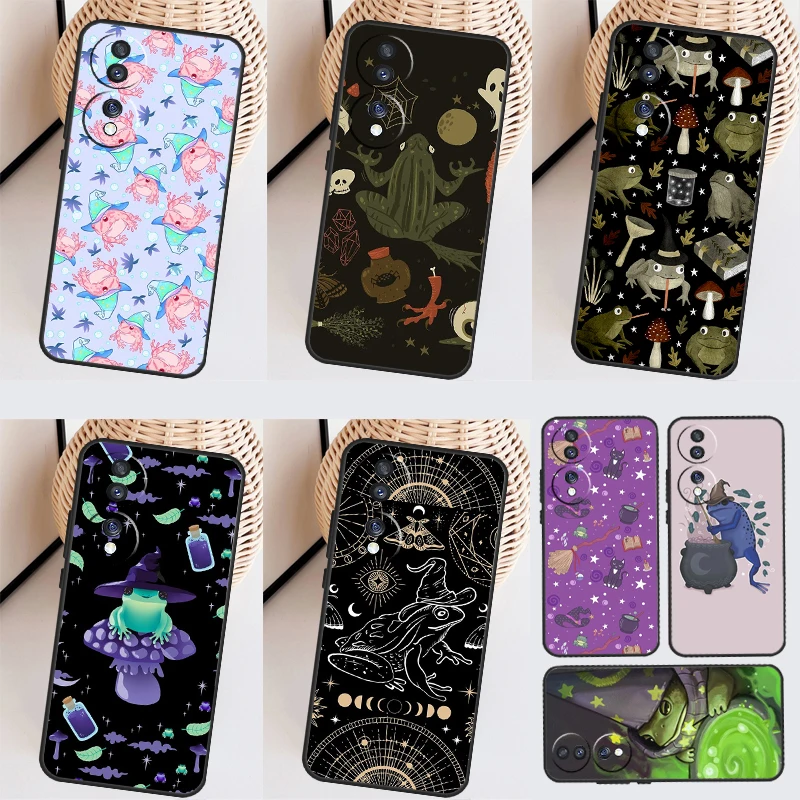 Funda čarodejnice pre česť x9a x8a x7a x6a x6 x7 x8 x9 8x 9x Honor Magic 5 Pro 10 50 70 90 Lite Case