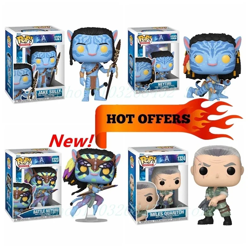 Funko Pop Toruk Makto#117 Jake Sylly 1321#Neytiri 1322#Battle Neytiri#1323 míľ Ouaritch#1324