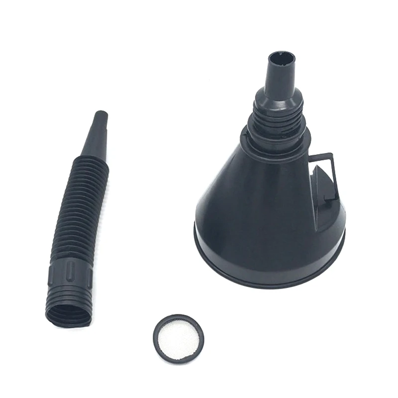 Funkčný lievik na palivo s filtrom pre vozidlo Motocykel Truck Oil Oil Oil Funer Funnel Funnels