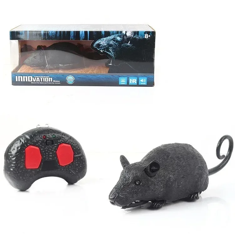 [Funny] Elektronické diaľkové ovládanie domácich miláčikov RC Simulation Light Flash Mouse Toy Model Model zložitý žart strašidelný robotický hmyz