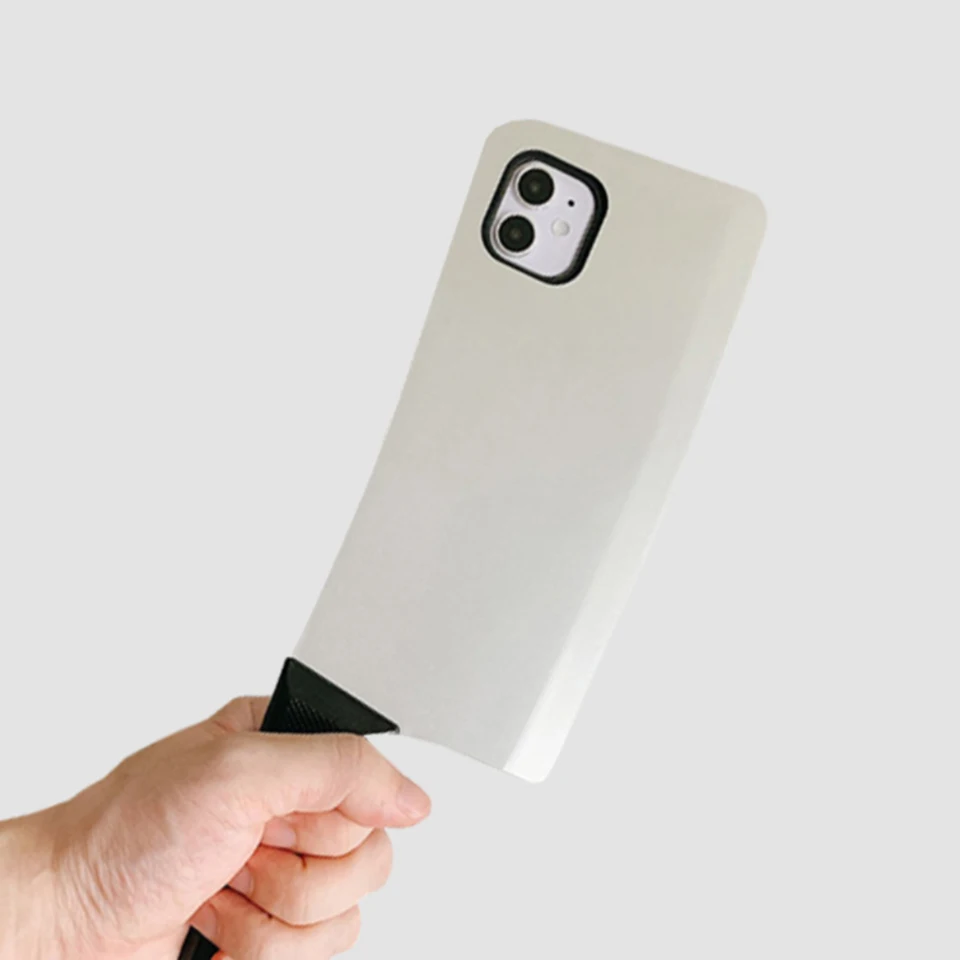 Funny kuchynský nôž v tvare telefónu pre iPhone 11 Pro XS Max xr x 6 6s 7 8 Plus SE 2020 Kreativita silikónovej mäkkej novinky
