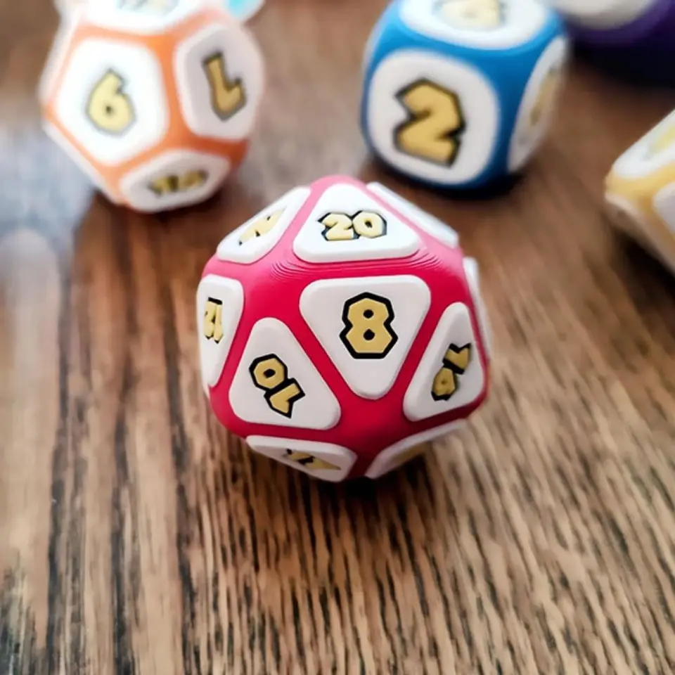 Funy Pla Huub Party Dice DND Cubes Dice Hra Card Games Dice Doskové hry Dice Game Accessories Polyhedral Dice