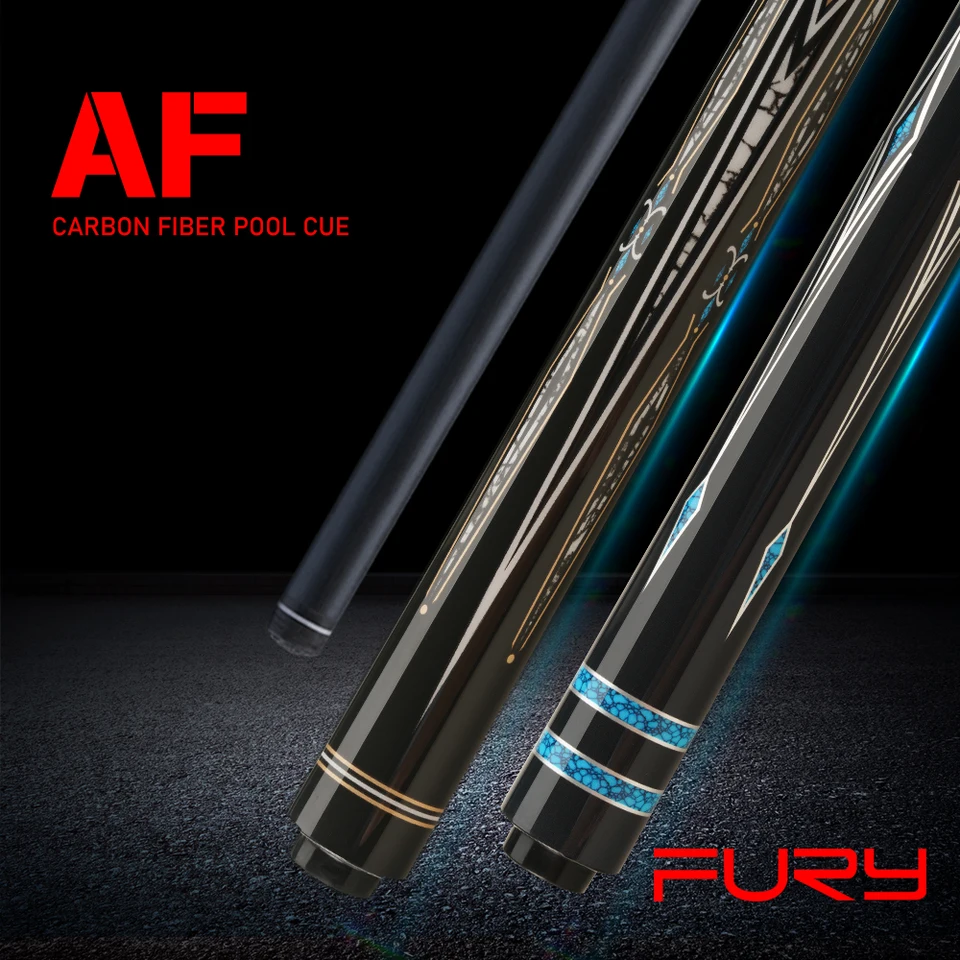 Fury AF Series AF Series Carbon Fiber Cue Stick 58 