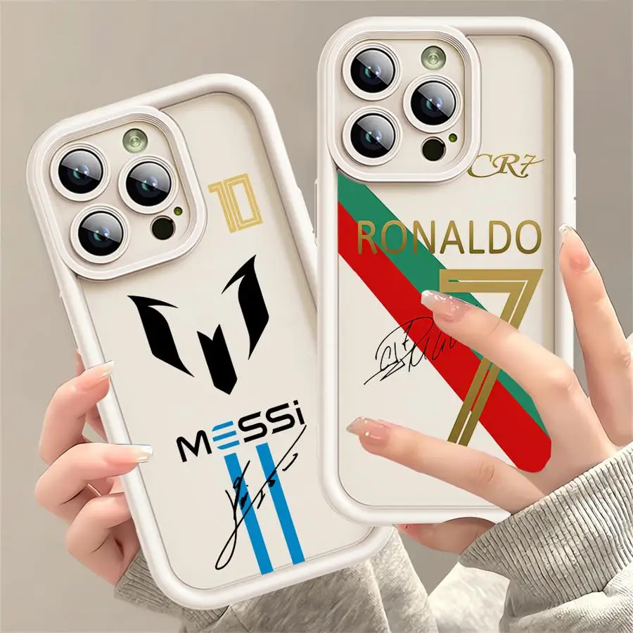 Futbalová hviezda CR7 Číslo 10 puzdro na telefón pre Google Pixel 9 8 7 8a 7a Pro XL 4G 5G Soft Silikone TPU Zadný kryt TPU