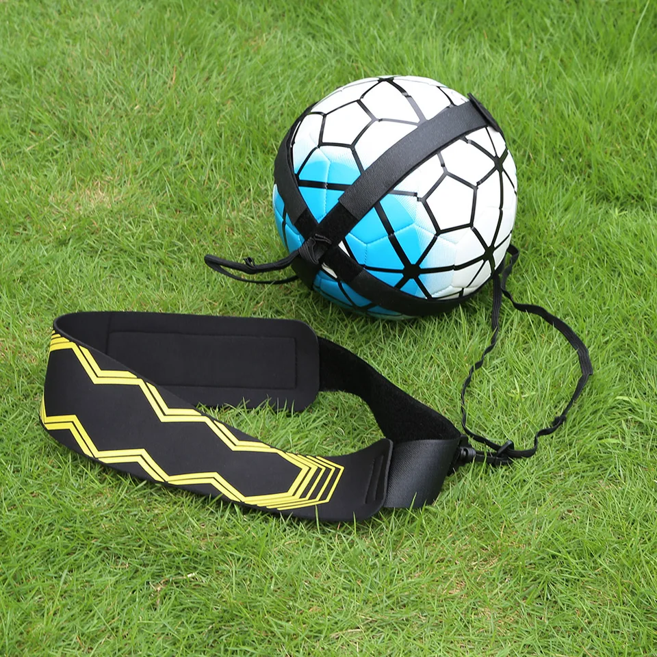 Futbalový kick Tréner nylon tkanina futbalové lopty sólové cvičenie elastický futbalový tréner sólový pásový pás Auxiliary fitness Equipment