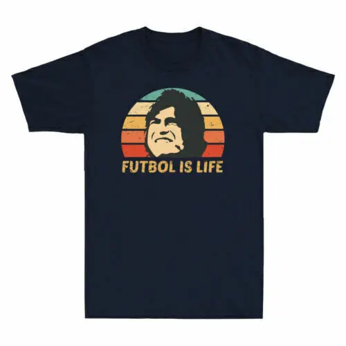 Futbol je život vintage vtipný darček pre futbalových milovníkov futbalu tričko Trime Grafické tričká unisex 100% bavlna