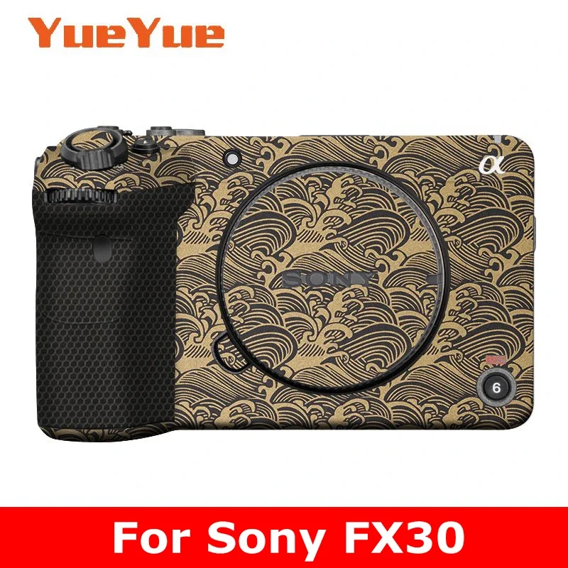 FX30 Nákladová pokožka Vinyl Wrap Film Film Camera Body Ochranta Protector Protector Coat pre Sony FX30 ILME-FX30 FX 30