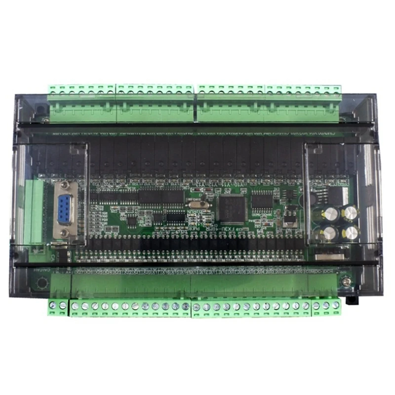 FX3U 48MR RS485 RTC (hodiny v reálnom čase) 24 Vstup 24 Výstup relé 6 Analógový vstup 2 Analógový výstup PLC Ovládač PLC