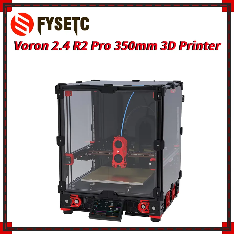 FYSETC VORON 2.4 R2 Pro Corexy Kit 350 mm s StealthBurner CNC Voron TAP CNC X-ASIS HOLLOW Rail HDMI5 SCREE 3D TLAČIA
