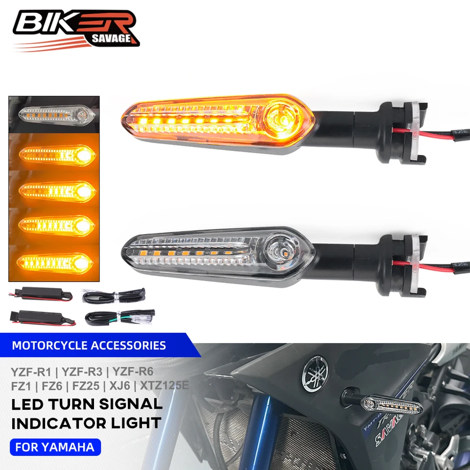 FZ1 FZ6 LED BLASKER TOWN SIGNAL pre YAMAHA YZF R6 R1 R125 R25 R15 XJ6 XTZ 125E 1200Z FZ8 FZ25 MOTORYCLE INDICATOR LIGH LAMP LAMP LAMP