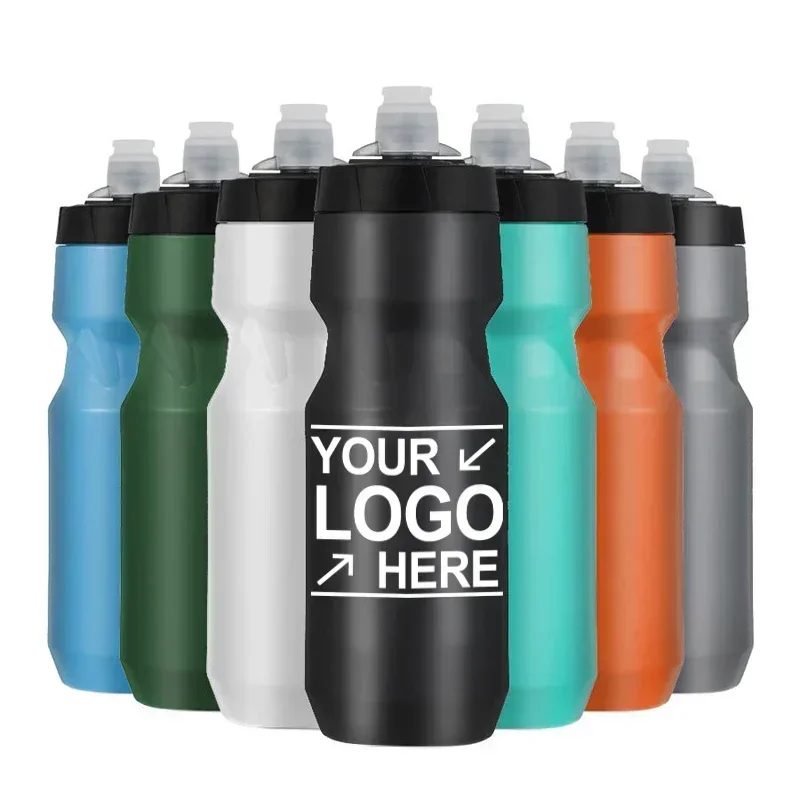 Fľaša na cyklistickú vodu s logom BPA Fľaša na bicykel Fľaša Populárna prenosná fľaša s vodou na cyklistiku