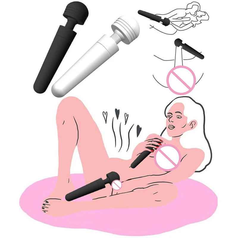 G Spot Vibrator for Women Dildo AV vibrátor Žena Magic Wand pre ženské klitoris stimulátor sexuálne hračky Vibrácie pre ženy homosexuáli