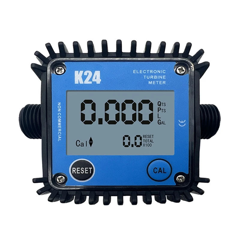G1/4inch G1inch Drobný prietok digitálneho zobrazovacieho metra prevodového merača Prietok merača benzínu Oil Hydraulický olej sójový olej odolný