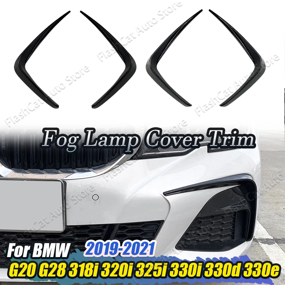 G20 G21 G28 Front Side Canards pre BMW 318I 320I 325I 330I 330D 330E M Sport 2019-2022 Nálepka na nárazník hmlového krytu telesných súpravy Body