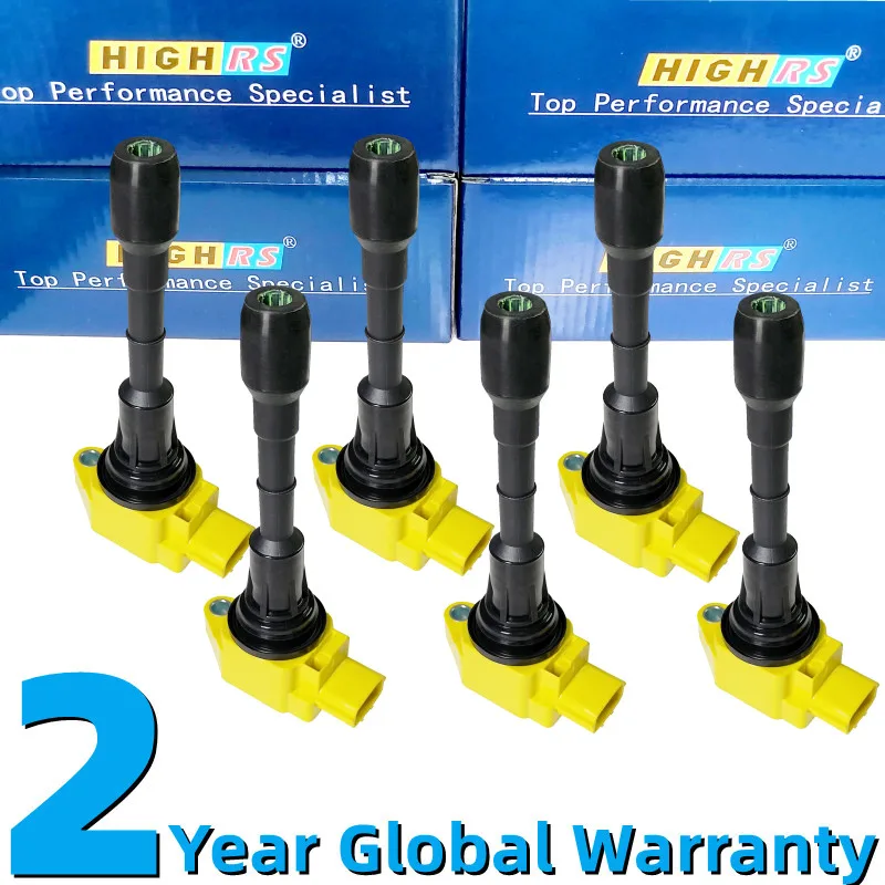 G37 M37 FX50 QX50 QX70 Ignition Coil Plug EX37 FX37 Q40 Q50 Q60 Q70 Q70L 370Z 3,5L 3,7L V6 VQ37VHR Performance Coils Packs