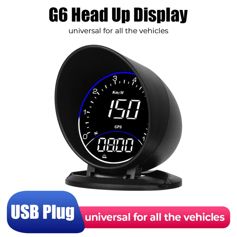 G6 HUD CAR HEAD UP DISPIZION RPM MPH MPH GERAGE DIGITÁLNE HLADY NÁVRH KLAMENSTVO KAMPITY SPRÁVA SVET OBSOBNÉ OBLASTNÉ SVETLI Y03 HUD IBA