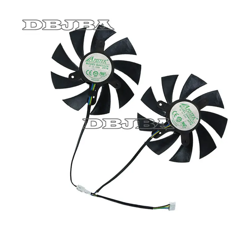 Ga92a2H DC12V Grafický ventilátor pre Zotac Gaming GeForce RTX 2060 Amp Graphics Card