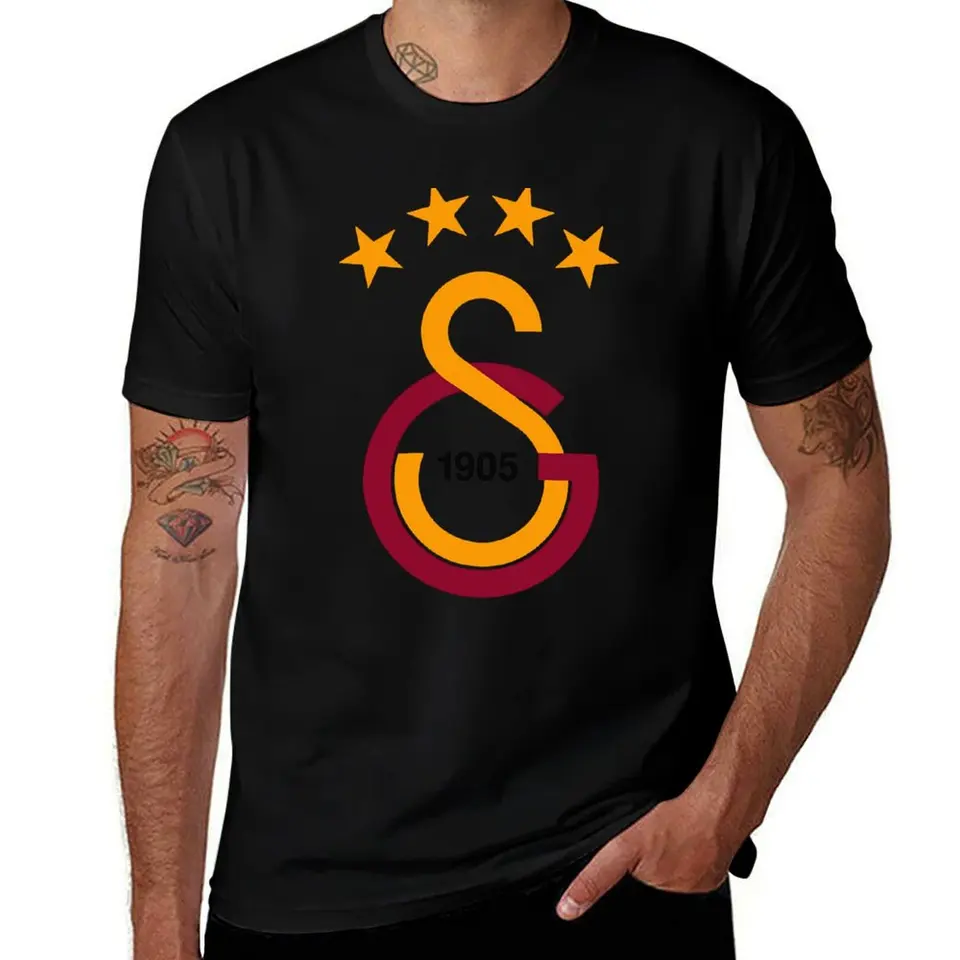 Galatasaray, Cimbom, Turecko, tričko Man T tričko Grafické tričko letné futbalové tričko Plus veľkosti mužov oblečenie