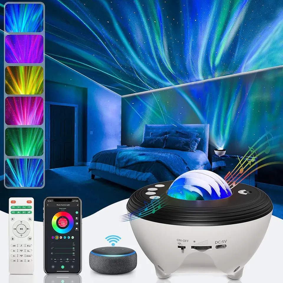 Galaxy Light Projector pre spálň